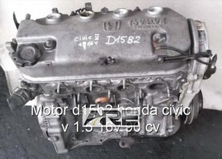 motor 1.5 16v d15b2 Honda Civic V 90cv gas