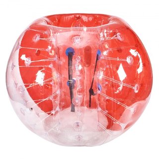 Bola Inflable de Choque 1-Pack, 5FT/1.5M Bolas Zorb Sumo para Adolescentes y Adultos, Bolas de Burbuja Humana de PVC de 0.8mm de Grosor para Juegos de Equipo al Aire Libre, Juguetes de Choque para...