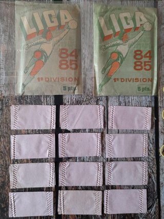 Lote sobres antiguos fútbol y Un, dos, tres