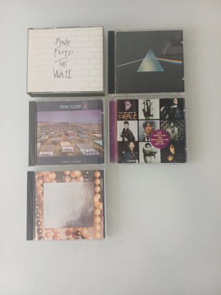 CDs Pink Floyd y Prince