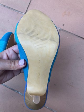 Zapatos tacón Suitblanco T.37 sin estrenar