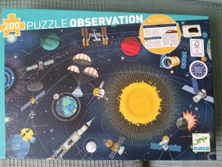 Puzzle 200 piezas Observación Espacial Djeco