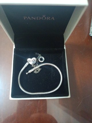 Pulsera Plata Ley 925 Corazón Love Tamaño 17cm