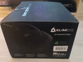 Reproductor CD/Cassette KLIM Negro