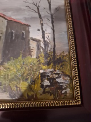 Cuadro antiguo firmado