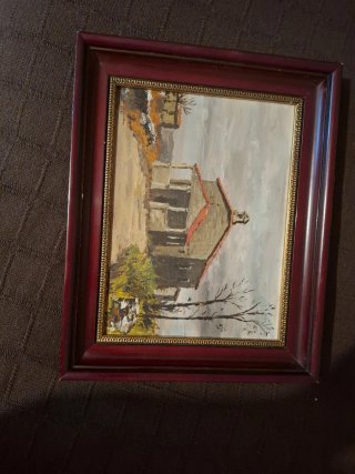 Cuadro antiguo firmado