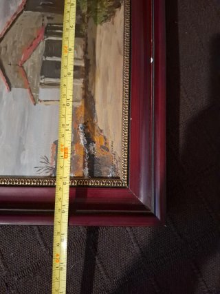 Cuadro antiguo firmado