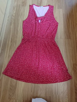 Vestido Fórmula Joven Rojo Talla S