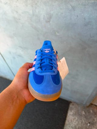 Adidas Gazelle Indoor blu/rosa