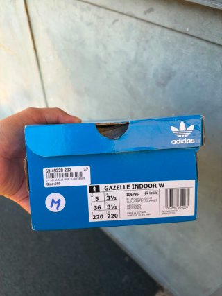 Adidas Gazelle Indoor blu/rosa