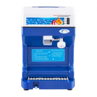 Máquina de Nieve 265LBS Trituradora de Hielo Comercial 220V 50HZ Máquina Trituradora de Hielo Copo de Nieve Acero Inoxidable Grado Alimenticio para Cocina Bares en Casa