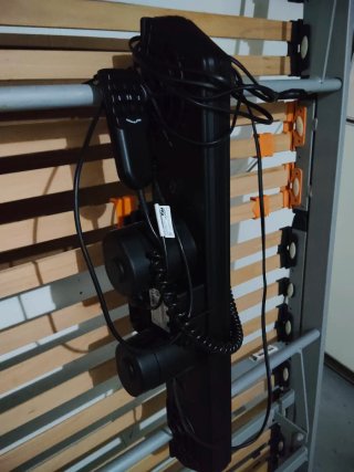 Cama articulada eléctrica con mando