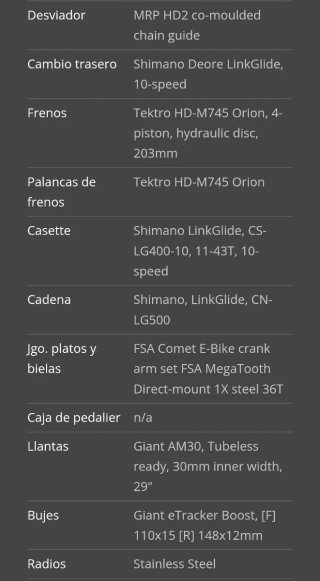 Giant Stance E+ 2 625 Ebike