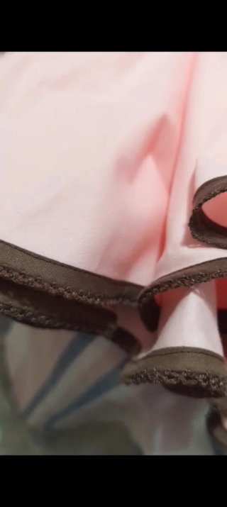 Traje de flamenca marrón y rosa