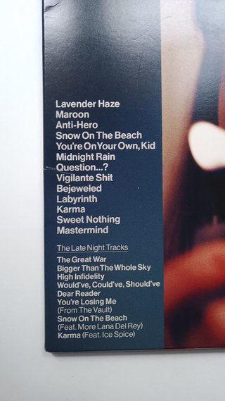 Taylor Swift Midnights Late Night Japan Deluxe
