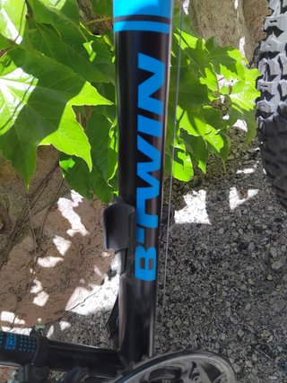 Bicicleta niño Btwin azul 8-12 años