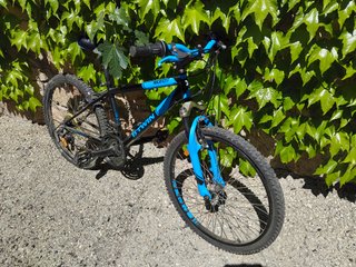 Bicicleta niño Btwin azul 8-12 años