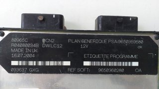 CENTRALITA MOTOR UCE PEUGEOT PARTNER (S2)