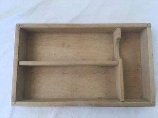 Cucharero de madera organizador