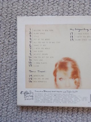 Taylor Swift 1989 Deluxe CD (2014)