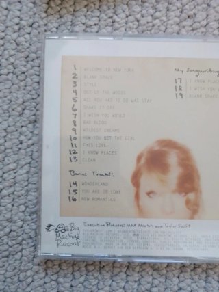 Taylor Swift 1989 Deluxe CD (2014)