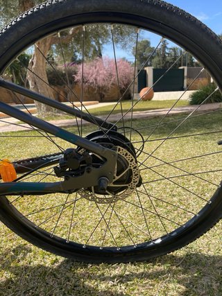 Bici Eléctrica Gris Oscuro
