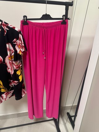 Completo donna nero e fucsia