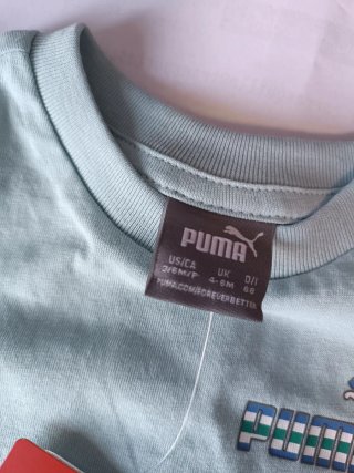Conjunto infantil Puma camiseta y shorts