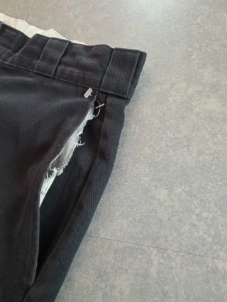 Dickies Jorts Neri Vintage Ricamati Y2k