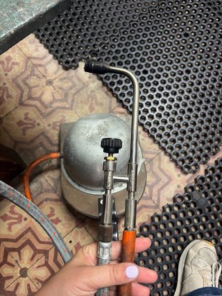 Fuelle de aire para soplete