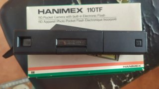 Hanimex 110 TF Cámara 110 con Flash