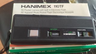 Hanimex 110 TF Cámara 110 con Flash