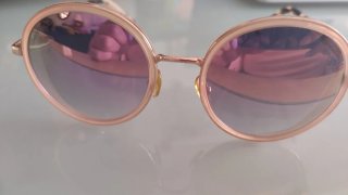 Gafas de Sol Jimmy Choo Andie/S Rosadas