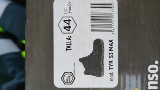 Botas de seguridad nuevas T44