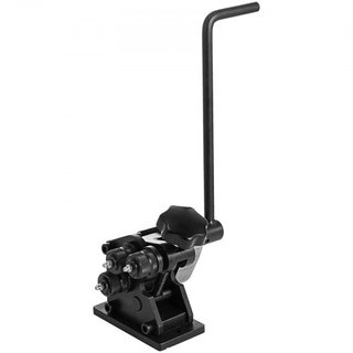 Máquina de doblado de anillos manual para metal, máquina de rodillos de lámina, dobladora de tubos de mano, dobladora de anillos de acero, herramienta de doblado de anillos de 3"