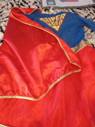 Disfraz Super Heroína Talla 7-9