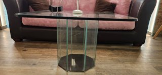 Mesa de centro de Cristal