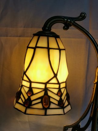 Lampada Tiffany Vetro e Metallo