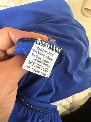 Completo donna LSOP gonna blu e top