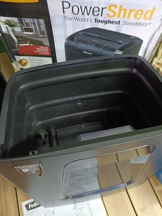 Fellowes Powershred 12C Destructora de Papel Corte Cruzado 22.5cm