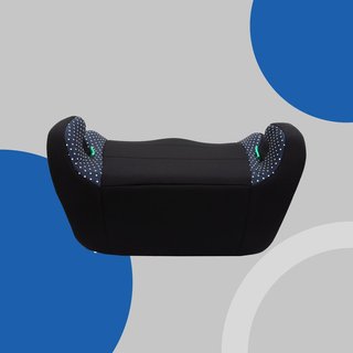 PETEX elevador asiento infantil azul blanco