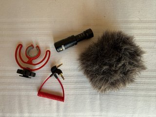 Microfono Røde con accessori