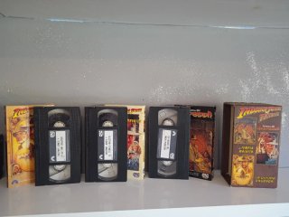 Trilogía Indiana Jones VHS
