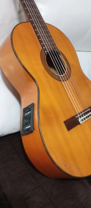 Guitarra amplicada Félix Manzanero