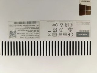 Portátil Lenovo Yoga (modo tablet)