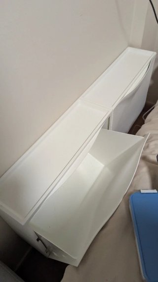 Zapatero Ikea Blanco Plástico