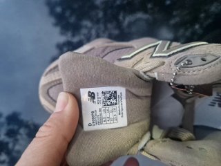 Zapatillas New Balance Beige/Gris