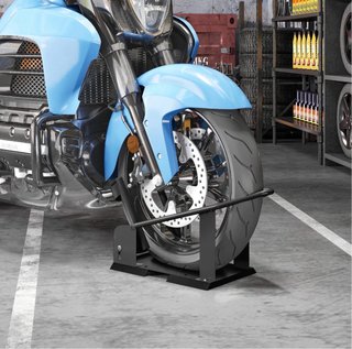 Caballete/ soporte de rueda delantera para motos