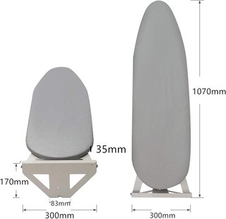Tabla de Planchar Plegable Pared