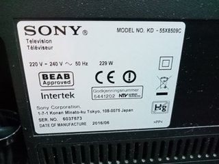 Smart TV Sony 55 2ª Mano